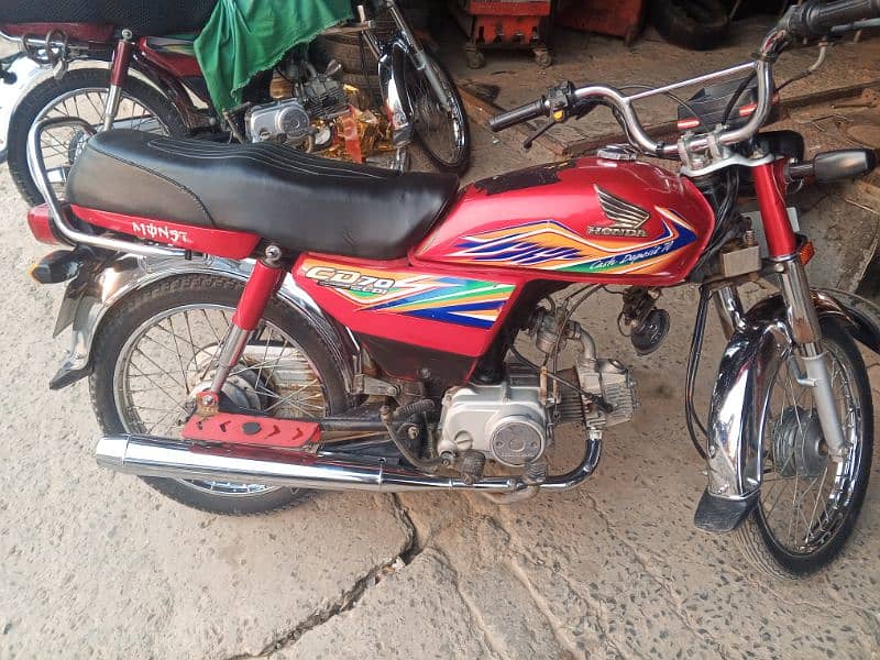 Honda CD 70 Model 2020 5