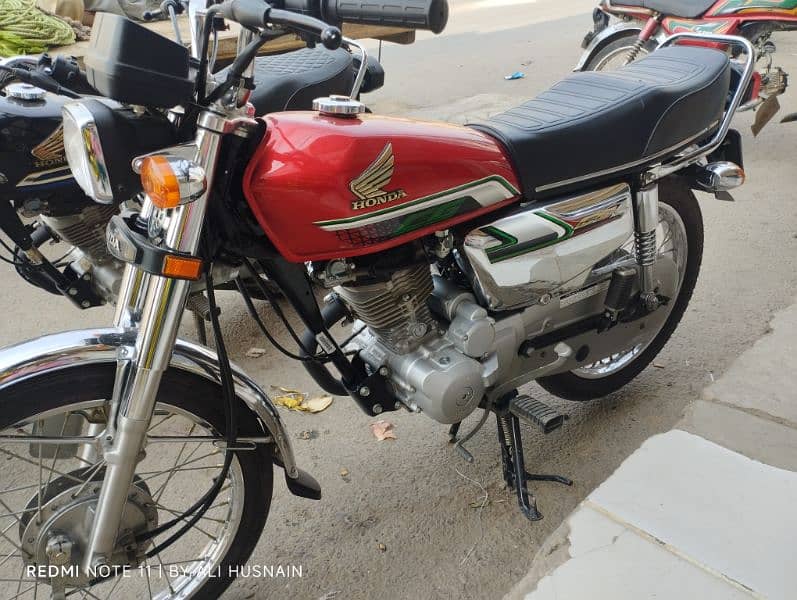 Honda CG-125S 2023 Model First Owner Boht kam Chala Howa All Documents 1