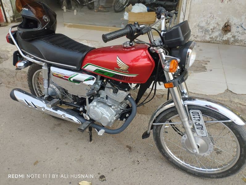 Honda CG-125S 2023 Model First Owner Boht kam Chala Howa All Documents 4