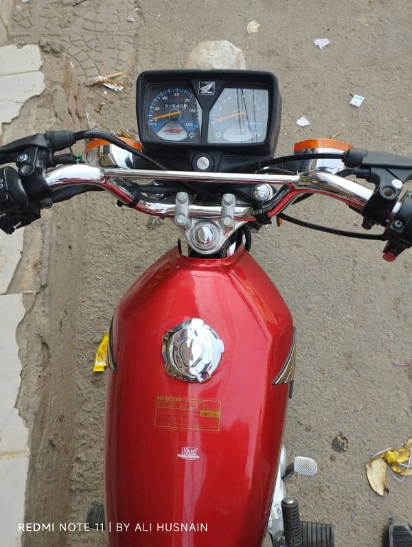 Honda CG-125S 2023 Model First Owner Boht kam Chala Howa All Documents 10