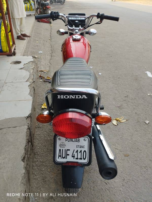 Honda CG-125S 2023 Model First Owner Boht kam Chala Howa All Documents 11