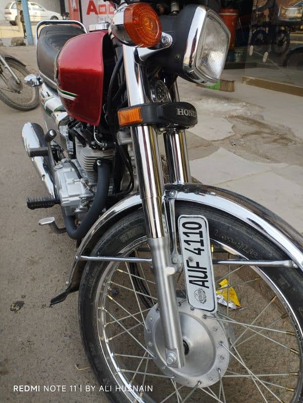 Honda CG-125S 2023 Model First Owner Boht kam Chala Howa All Documents 12