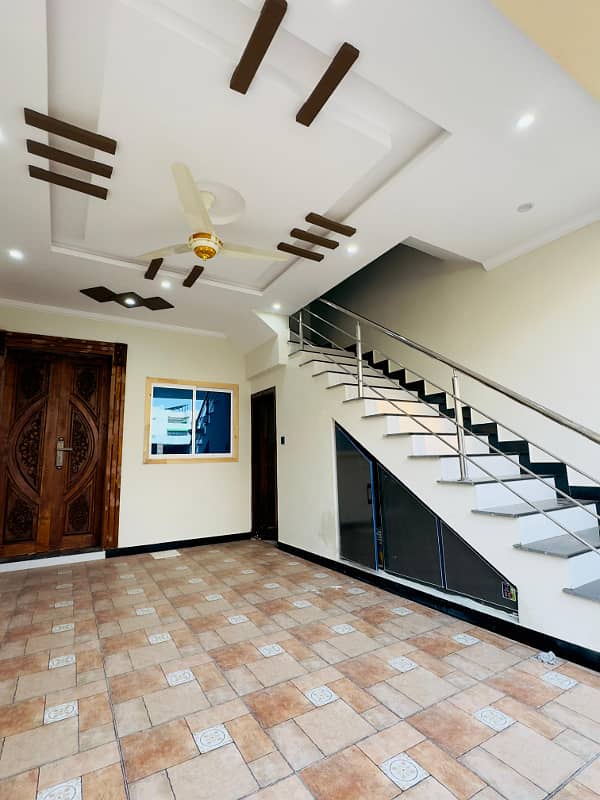 7 marla Double Story spanish Elevation House for sale in New city Phase 2 wah cantt 5