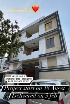 Brand New Upper Portion for sale in Gulistan e johor Block 1.