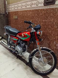 Honda cg 125 red beauty