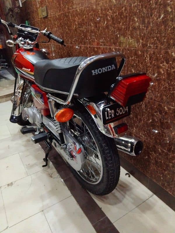 Honda cg 125 red beauty 6