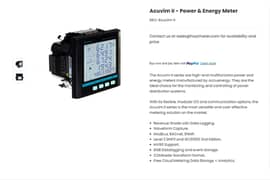 Acuvim II - Power & Energy Meter