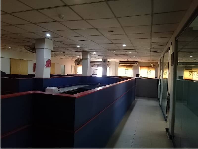 Sami Furnished Area 5000 SqFt Corporate Office Available For Rent On Reasonable Rent Garden Town Lahore 2