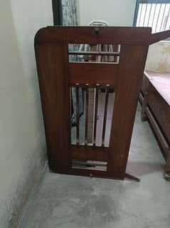 it's a old style single wooden  bed  . high quality wooden bed