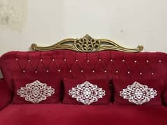 7 seater queen style sofa set