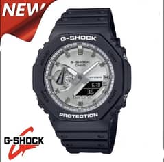 Gasio G-shock black and silver