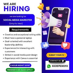 Social Media Marketer Wanted