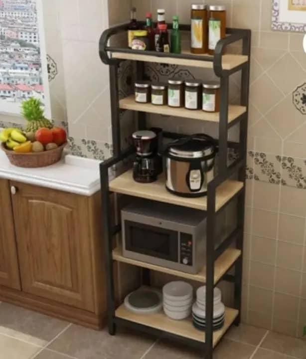 5 Tier kitchen rack for home shelf microwave oven and Kitchen 1