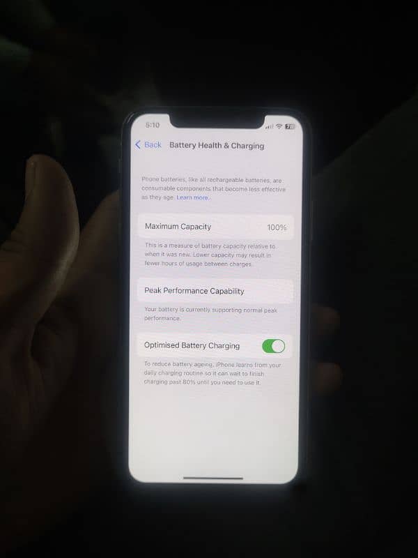 Iphone x 256gb PTA 7