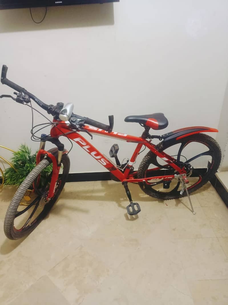 red sporty bicycle  fresh 1