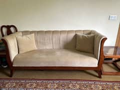 Sheesham Sofa set 7 seater with tables