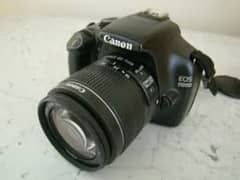 canon 1100d with 18-55 lens and all accessories,