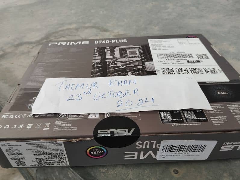 (Box Sealed) Asus Prime B760-Plus motherboard Intel LGA 1700 DDR5 1