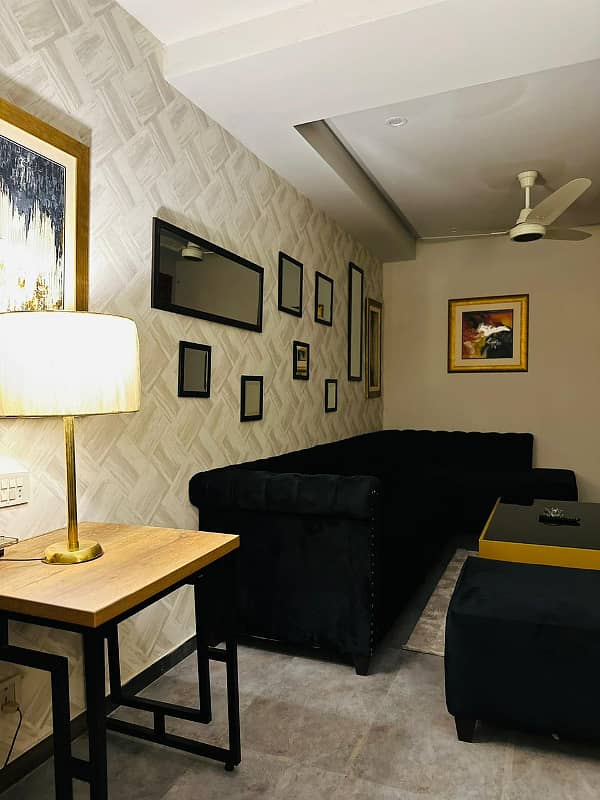 One Bed Furnished Brand New Apartment For Rent In Bahria Town, Lahore. 13