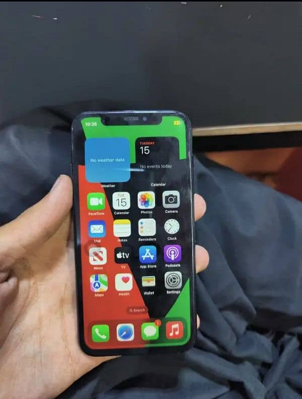 iphone X 256gb Pta Approved Contact: 03364408988 0