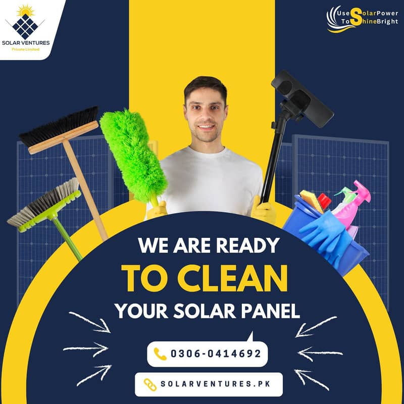 All types of solar panels cleaning service 0