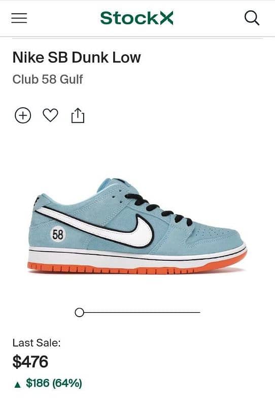 Nike Sb dunk (Club 58 gulf) 1