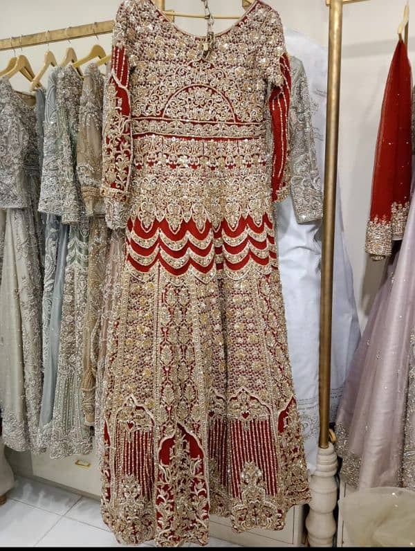 bridal dress | wedding dress | Fancy maxi, lehenga for Sale 0