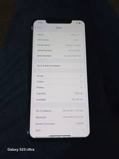 Iphone XS Max 256GB physical Dual Sim PTA approved