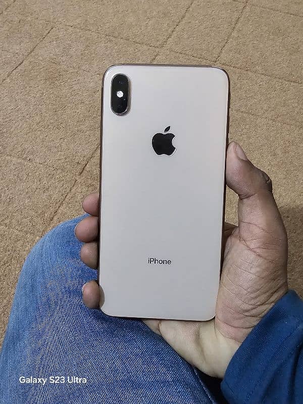 Iphone XS Max 256GB physical Dual Sim PTA approved 1