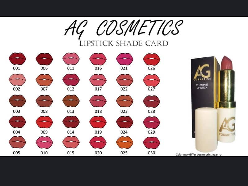 AG Cosmetics Lipsticks in 30+ Shades 6