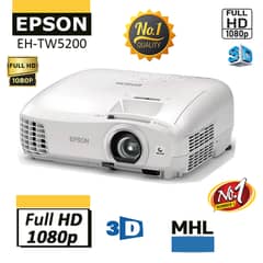 Full HD 1080p Full 3D Epson EH TW5200 almost New available 0