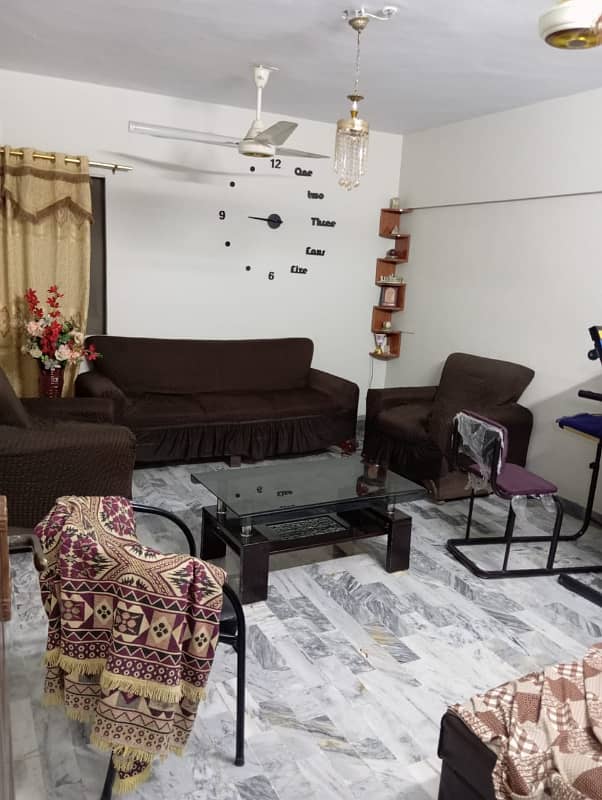 WELL MAINTAINED FLAT FOR SALE IN BLOCK 17, GULSHAN. 6