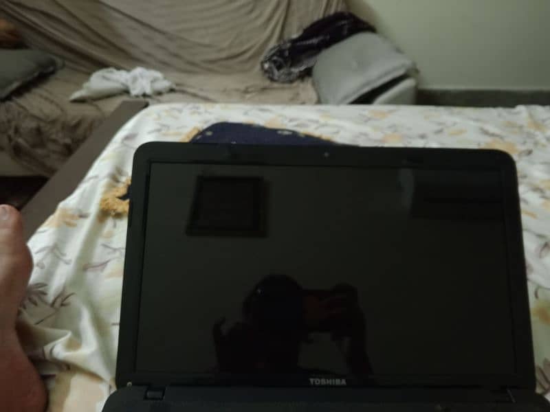 Toshiba laptop with original charger (silver color) 3