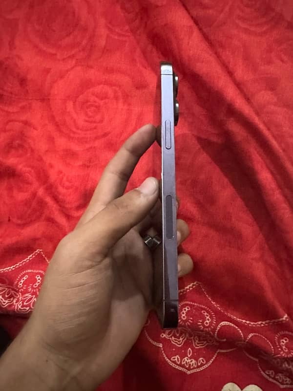 iPhone 14 Pro Max jv 128gb back crack 5