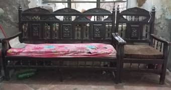 Bed, Dressing Table, Sofas, Tables-set for Sale