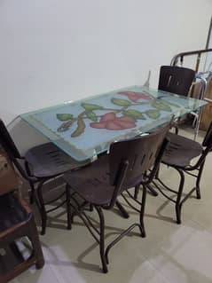 Dinning table with 4 chairs