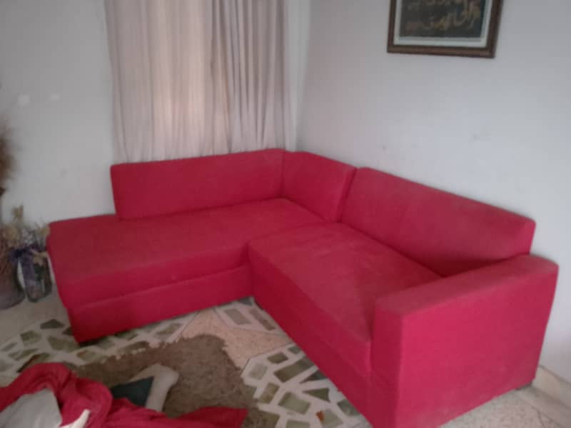 5 seater L shaped sofa set 2