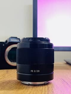 sony a7ii with sony FE 2/28mm lens