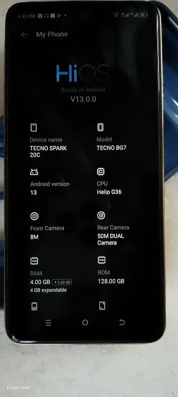 Tecno spark 20c 6