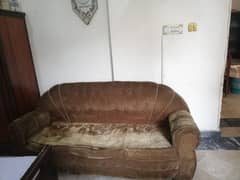 urgent Sale Solid wood Sofa set