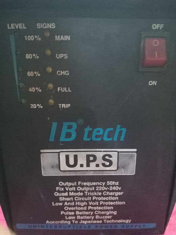 UPS IB Tech best condition and all ok 2