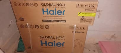 haier dc Invter 1.5 ton box pack for sale