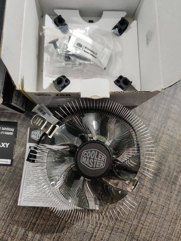 Cooler Master Z50 and RGB CPU cooler heatsink 2