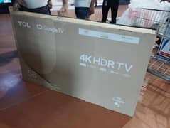 Brand New TCL 58" LED Smart TV, Panel Broken 0