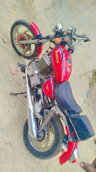 Honda Rebel 250 heavy cruise bike offroad 3