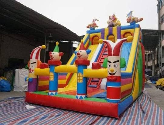 Jumping Castle |Slide| Balloon|Arch|Trampoline|Soft play area for kids 3