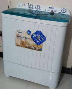 Haier washing machine slightly used. Delivery available