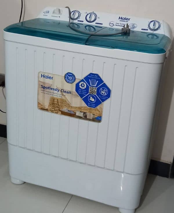 Haier washing machine slightly used. Delivery available 0