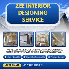 Gypsum Ceiling/Dampa Ceiling/Pop Ceiling/Fale Ceiling