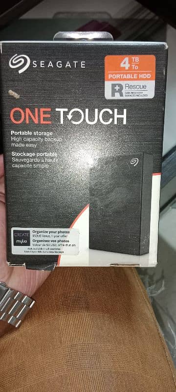 4 TB EXTERNAL HARD DRIVE FOR SALE 1